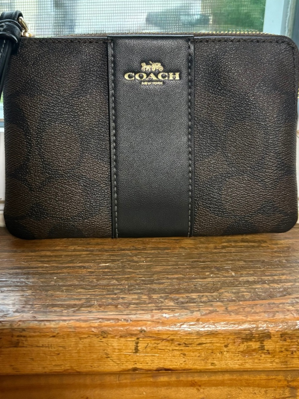 Coach wristlet